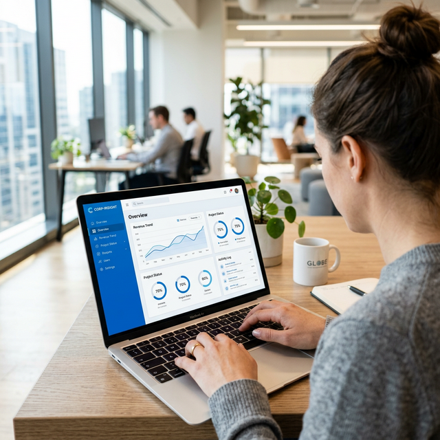 Person som jobber med webdesign