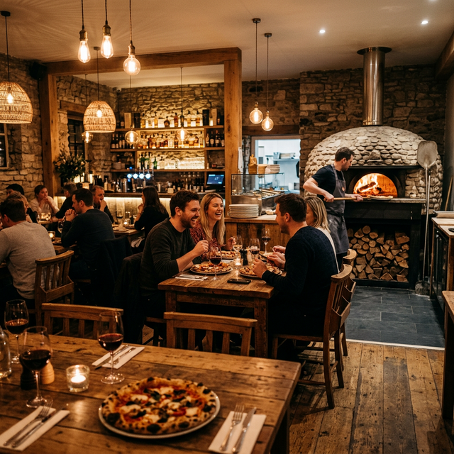 Vårt stemningsfulle lokale